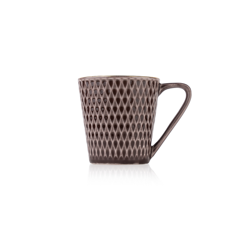 TAKISSO Ceramic Tea-Coffee Mug Set of 6 (180ml)