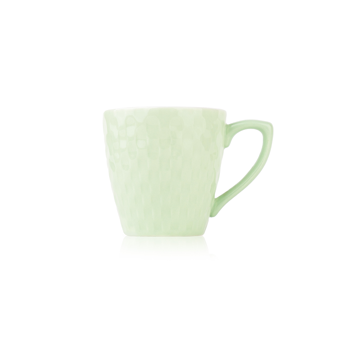 TAKISSO Heat-Resistant Ceramic Tea-Coffee Mug Set of 6 (180ml)