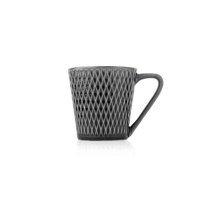 TAKISSO Ceramic Tea-Coffee Mug Set of 6 (180ml)