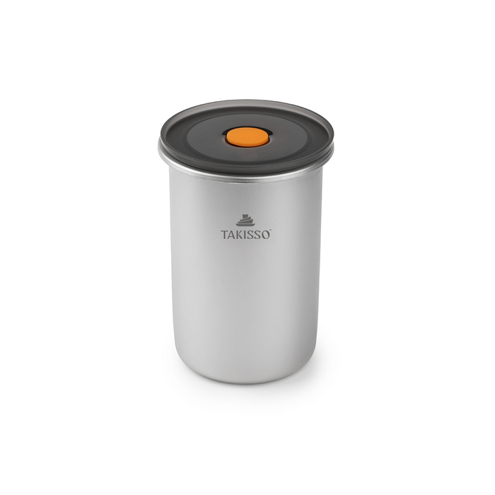 TAKISSO Premium Thermal Lock Stainless Steel Lunch Box Set of 1 (960ml)