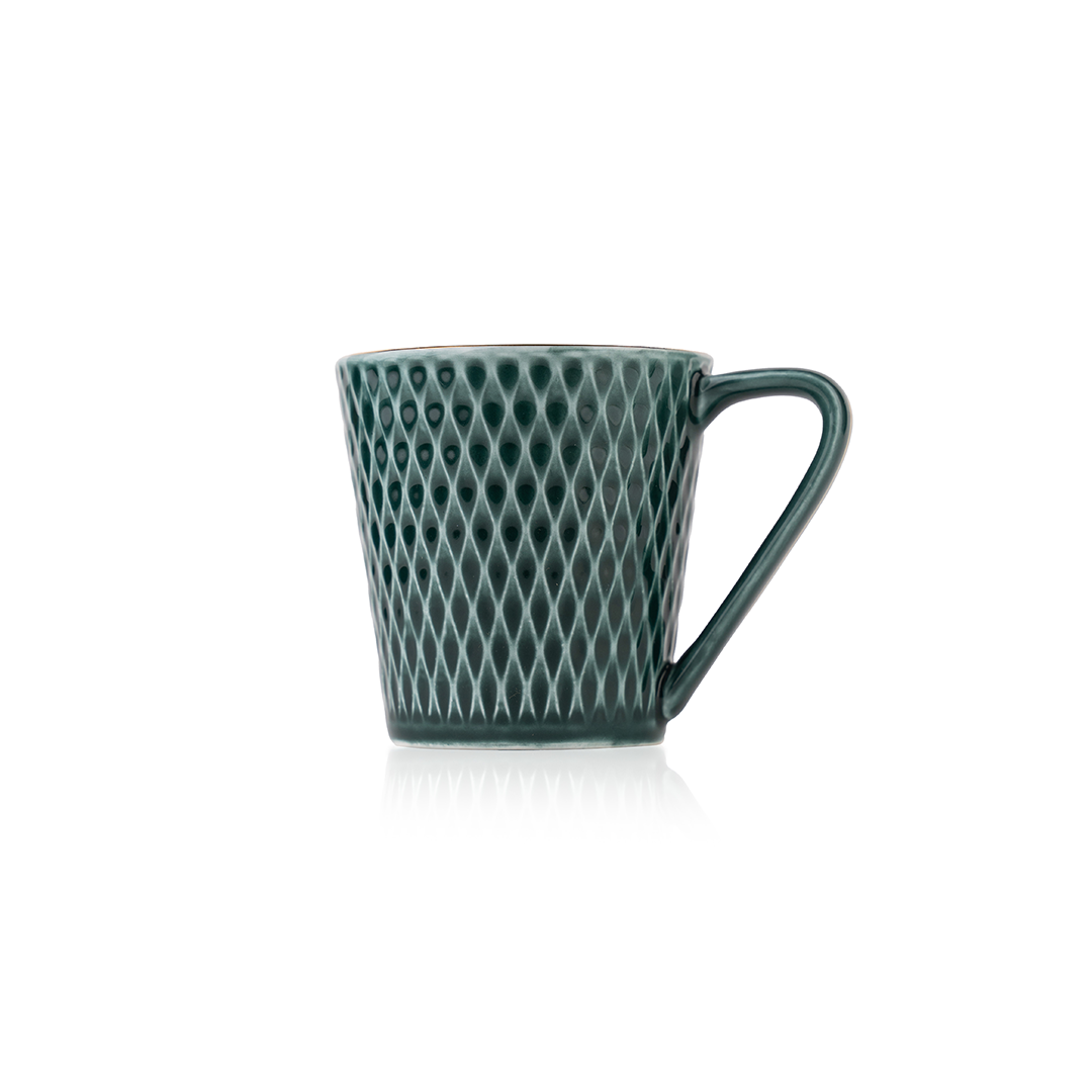 TAKISSO Ceramic Tea-Coffee Mug Set of 6 (180ml)