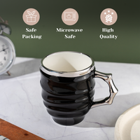 TAKISSO Aesthetic Studio Ceramic Tea-Coffee Mug (350ml)