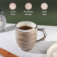 TAKISSO Aesthetic Studio Ceramic Tea-Coffee Mug (350ml)