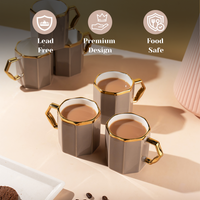 TAKISSO Tea-Coffee Cups Set of 6 (180 ml)