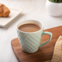 TAKISSO Heat-Resistant Ceramic Tea-Coffee Mug Set of 6 (180ml)