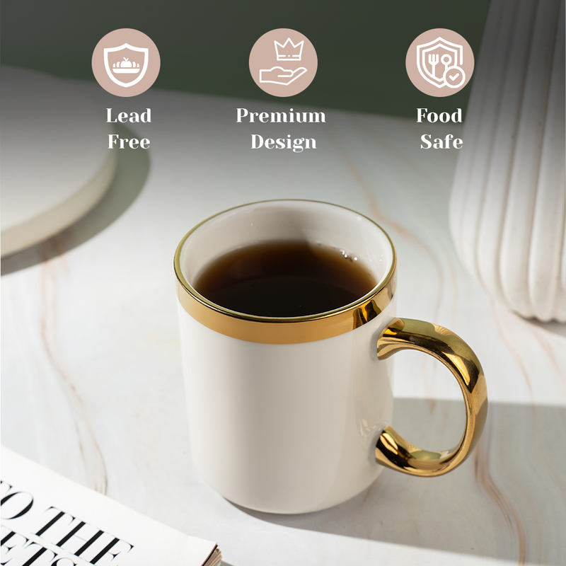TAKISSO Studio Ceramic Tea-Coffee Mug (350ml)
