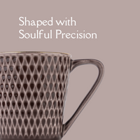 TAKISSO Ceramic Tea-Coffee Mug Set of 6 (180ml)