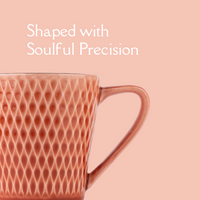 TAKISSO Ceramic Tea-Coffee Mug Set of 6 (180ml)