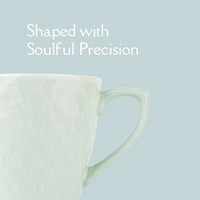 TAKISSO Heat-Resistant Ceramic Tea-Coffee Mug Set of 6 (180ml)
