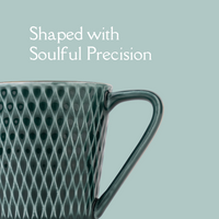 TAKISSO Ceramic Tea-Coffee Mug Set of 6 (180ml)