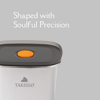 TAKISSO Premium Thermal Lock Stainless Steel Lunch Box Set of 1 (550ml)