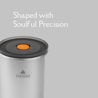 TAKISSO Premium Thermal Lock Stainless Steel Lunch Box Set of 1 (960ml)
