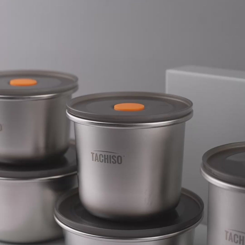 TAKISSO Premium Thermal Lock Stainless Steel Lunch Box Set of 1 (530ml)