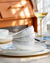 TAKISSO Cloud Petal Dinner Set