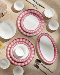 TAKISSO Pink Sapphire Dinner Set