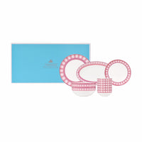 TAKISSO Pink Sapphire Dinner Set