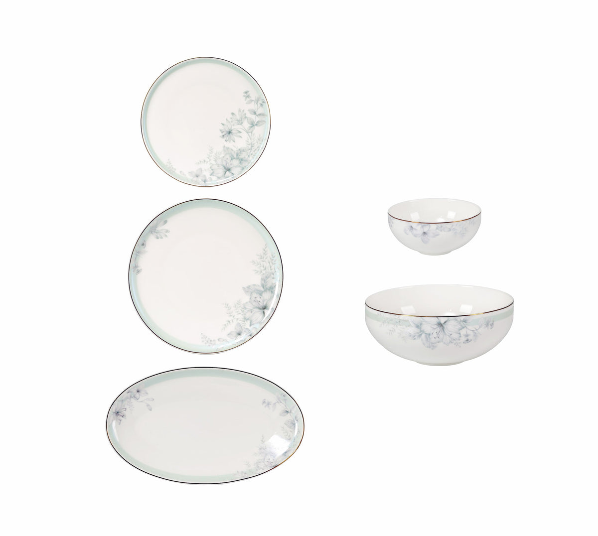 TAKISSO Maison Petale Dinner Set