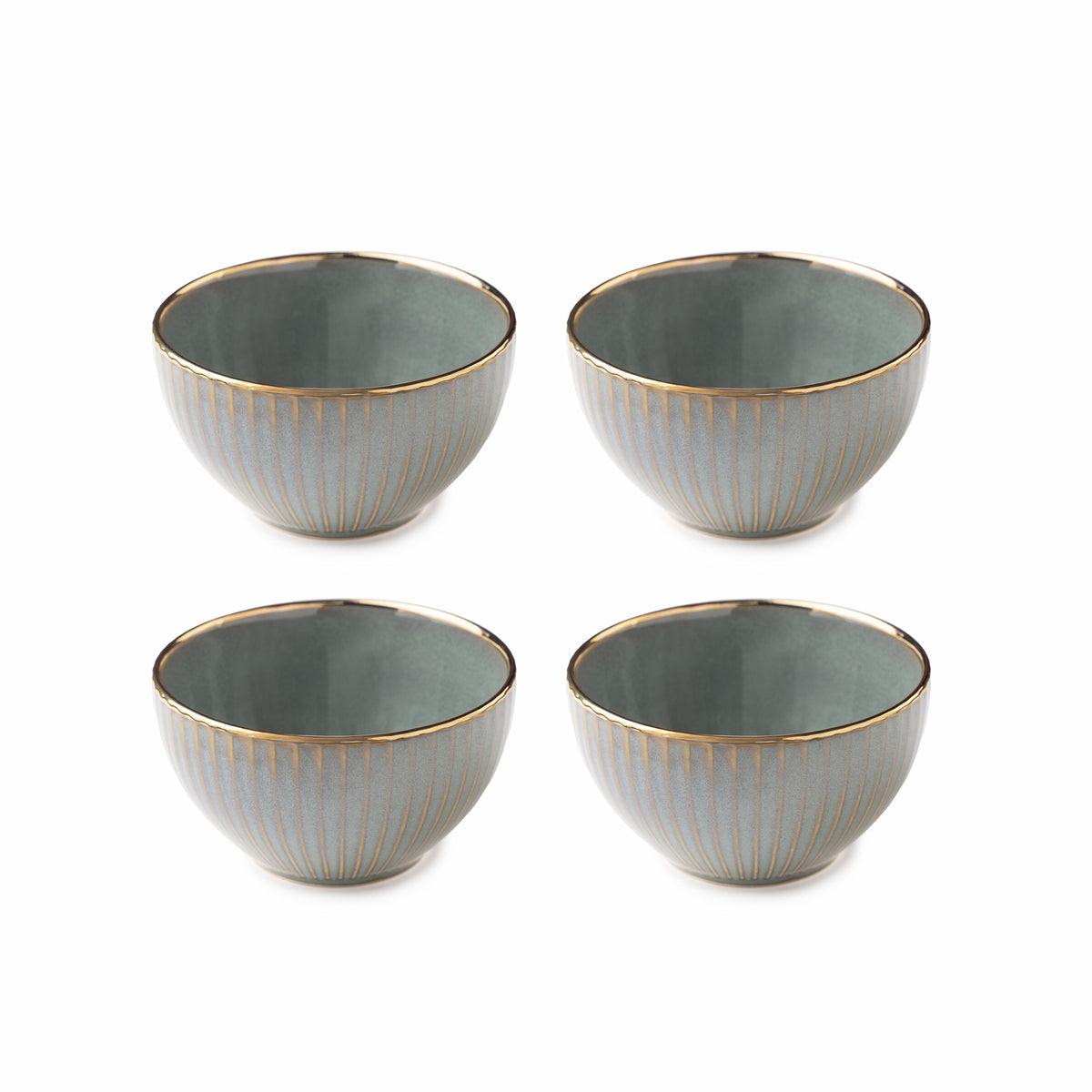 TAKISSO Porcelain Bowl Set of 4