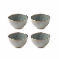 TAKISSO Porcelain Bowl Set of 4
