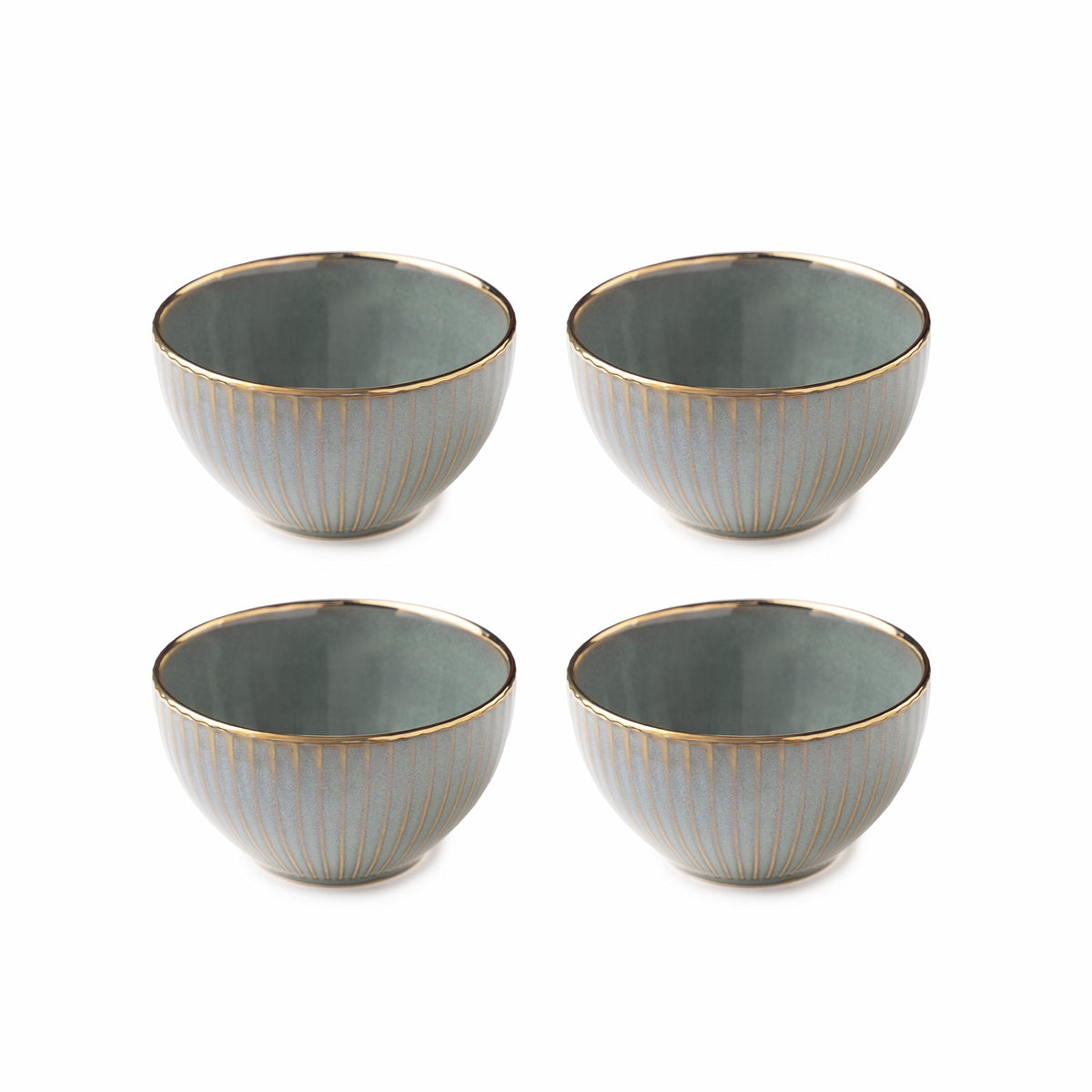TAKISSO Porcelain Bowl Set of 4