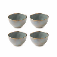 TAKISSO Porcelain Bowl Set of 4