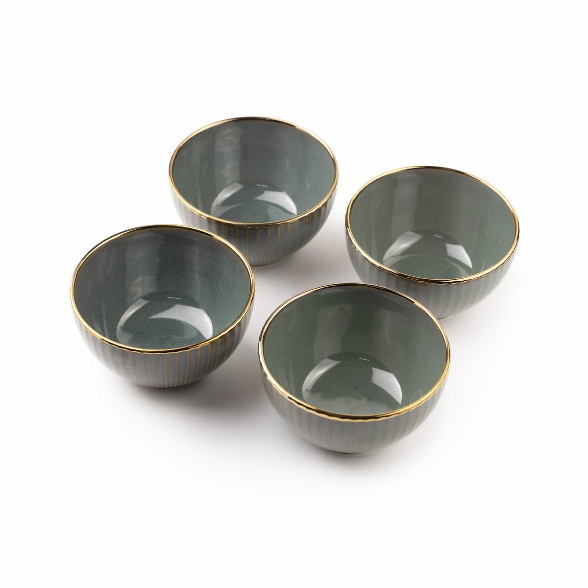 TAKISSO Porcelain Bowl Set of 4