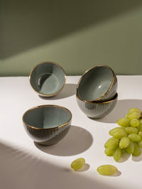 TAKISSO Porcelain Bowl Set of 4