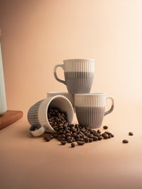 TAKISSO Porcelain Cup Set of 6