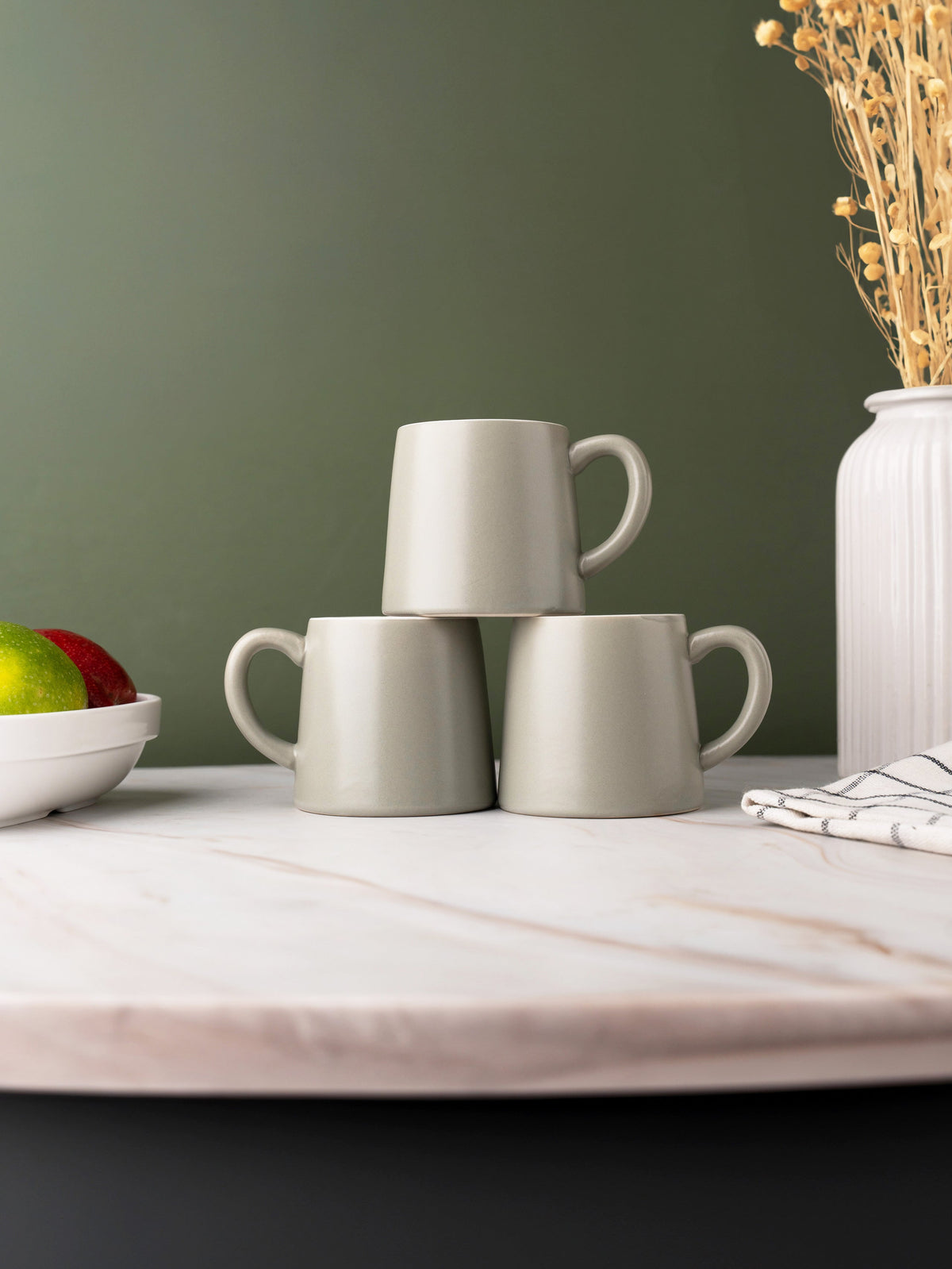 TAKISSO Porcelain Cup Set of 6