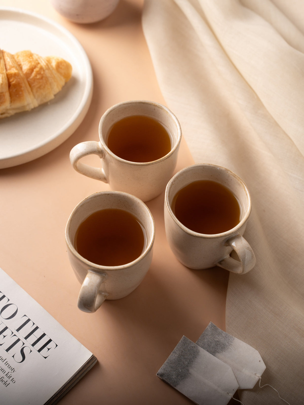 TAKISSO Porcelain Cup Set of 6