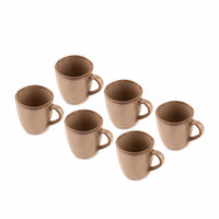 TAKISSO Porcelain Cup Set of 6