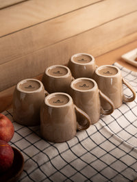 TAKISSO Porcelain Cup Set of 6