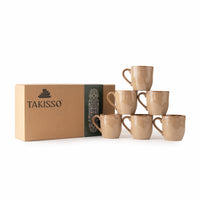 TAKISSO Porcelain Cup Set of 6