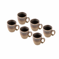 TAKISSO Porcelain Cup Set of 6