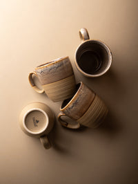 TAKISSO Porcelain Cup Set of 6