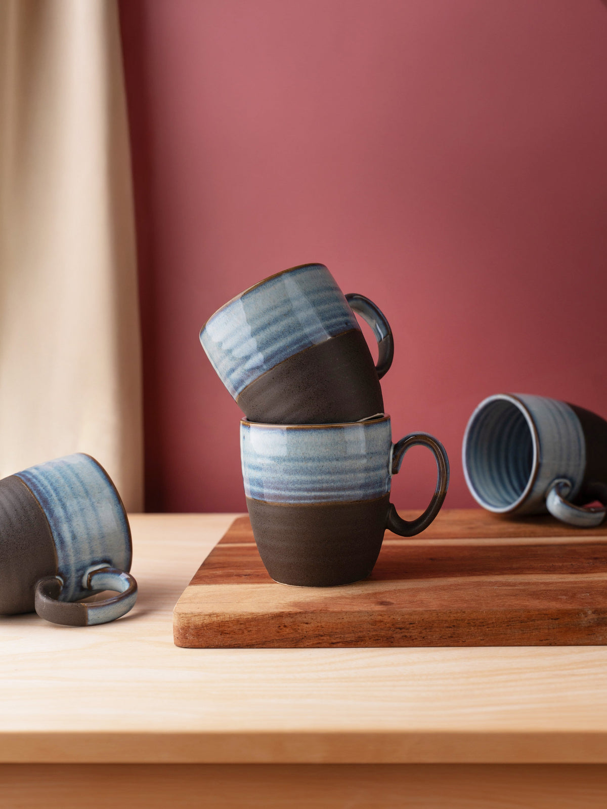 TAKISSO Porcelain Cup Set of 6