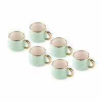 TAKISSO Porcelain Cup Set of 6