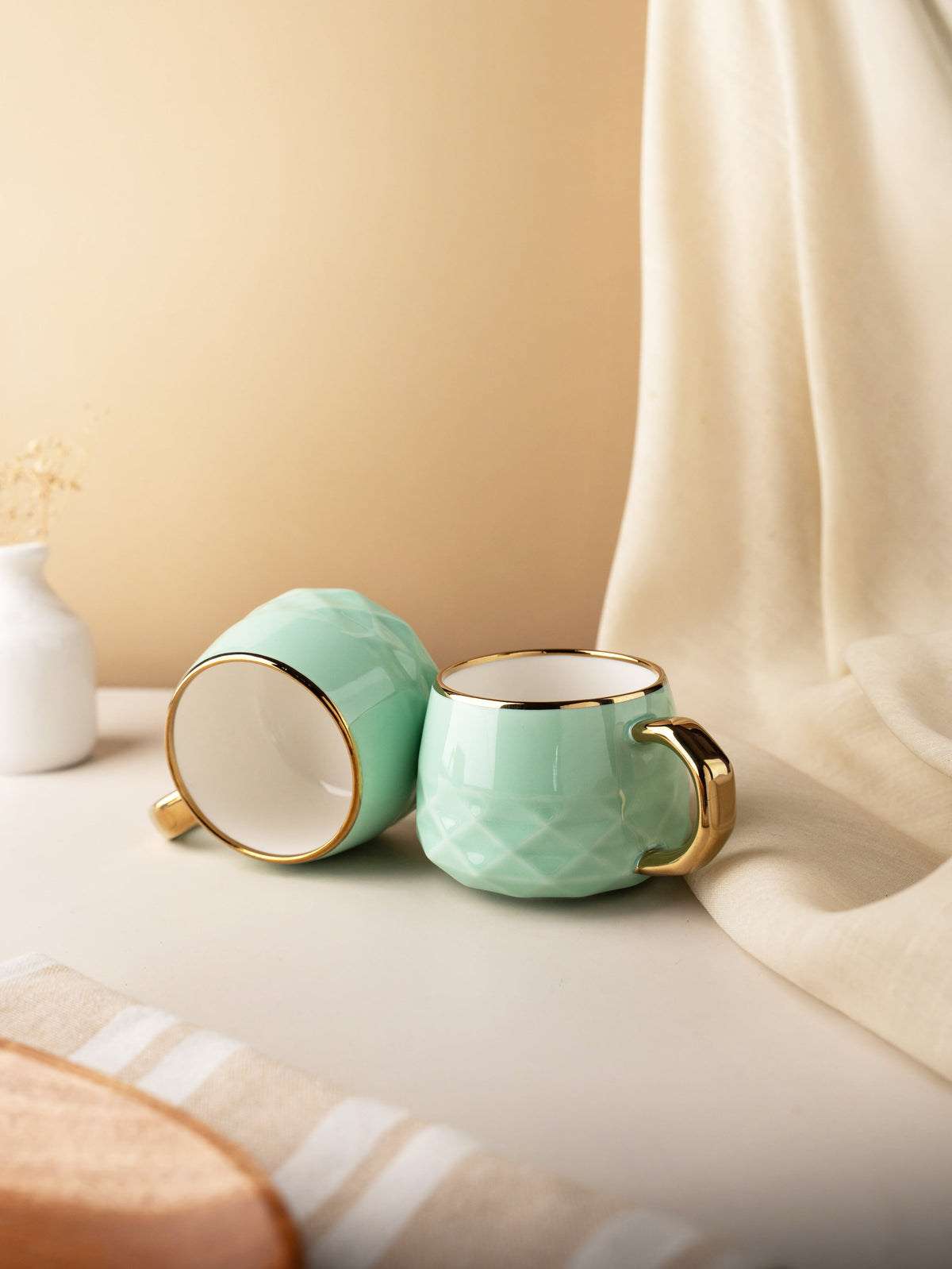 TAKISSO Porcelain Cup Set of 6