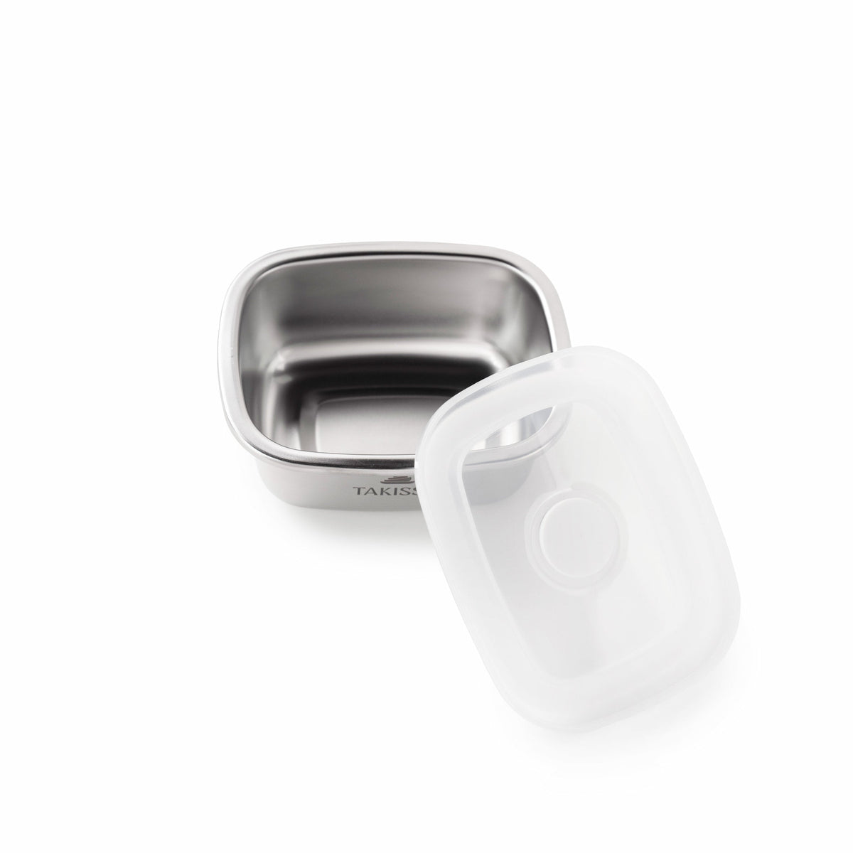 TAKISSO Rectangle - Small - 250ml Microwave Safe Container (With Push-Pull Airtight Mechanism)