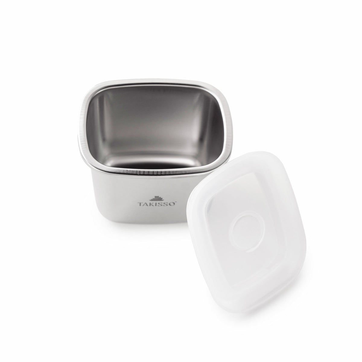 TAKISSO Rectangle - Tall - 550ml Microwave Safe Container (With Push-Pull Airtight Mechanism)
