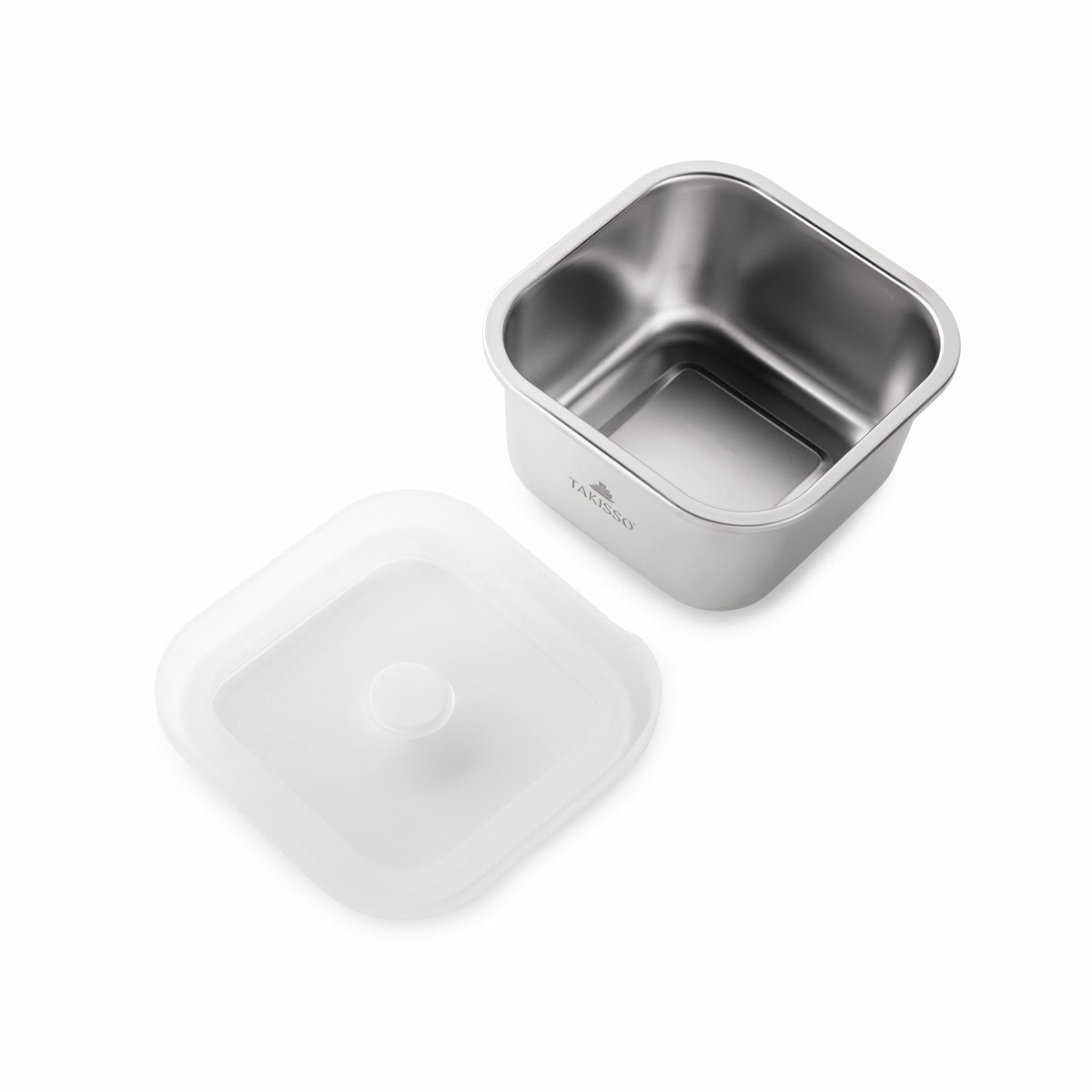TAKISSO Square - 800ml Microwave Safe Container (With Push-Pull Airtight Mechanism)