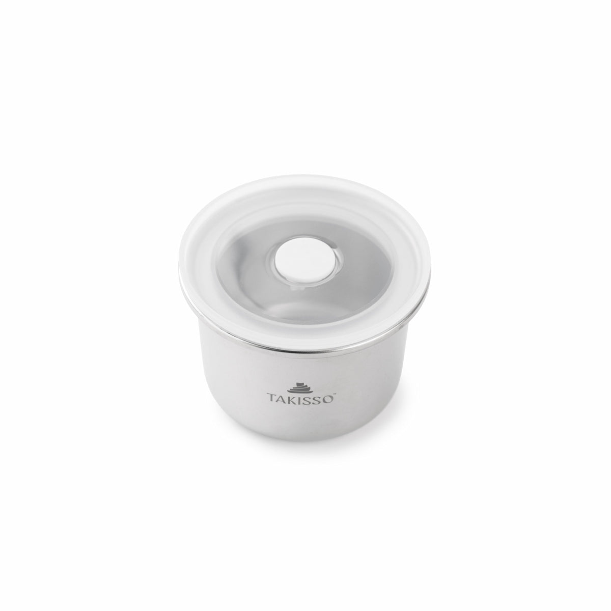 TAKISSO Round - 440ml Microwave Safe Container (With Push-Pull Airtight Mechanism)