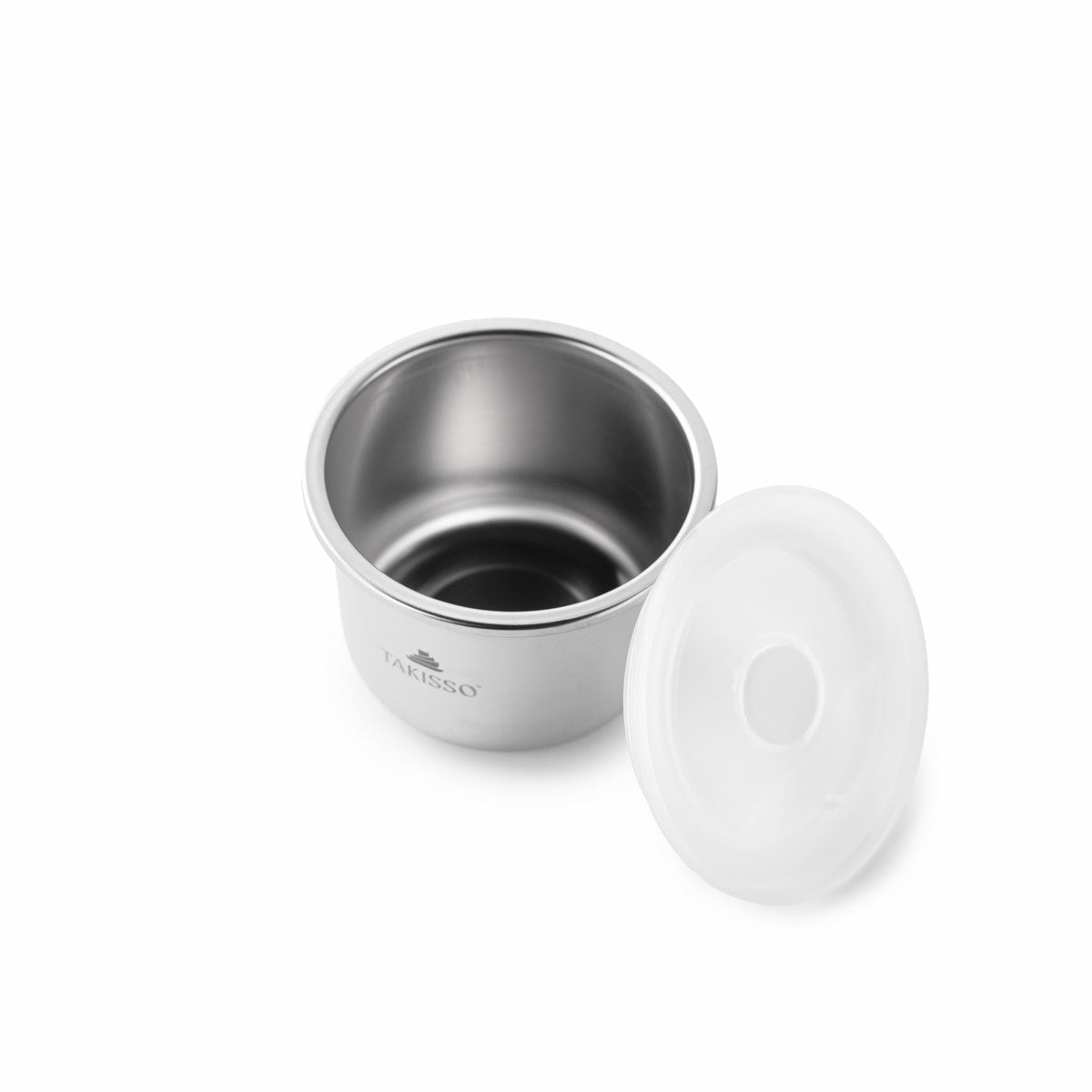TAKISSO Round - 440ml Microwave Safe Container (With Push-Pull Airtight Mechanism)