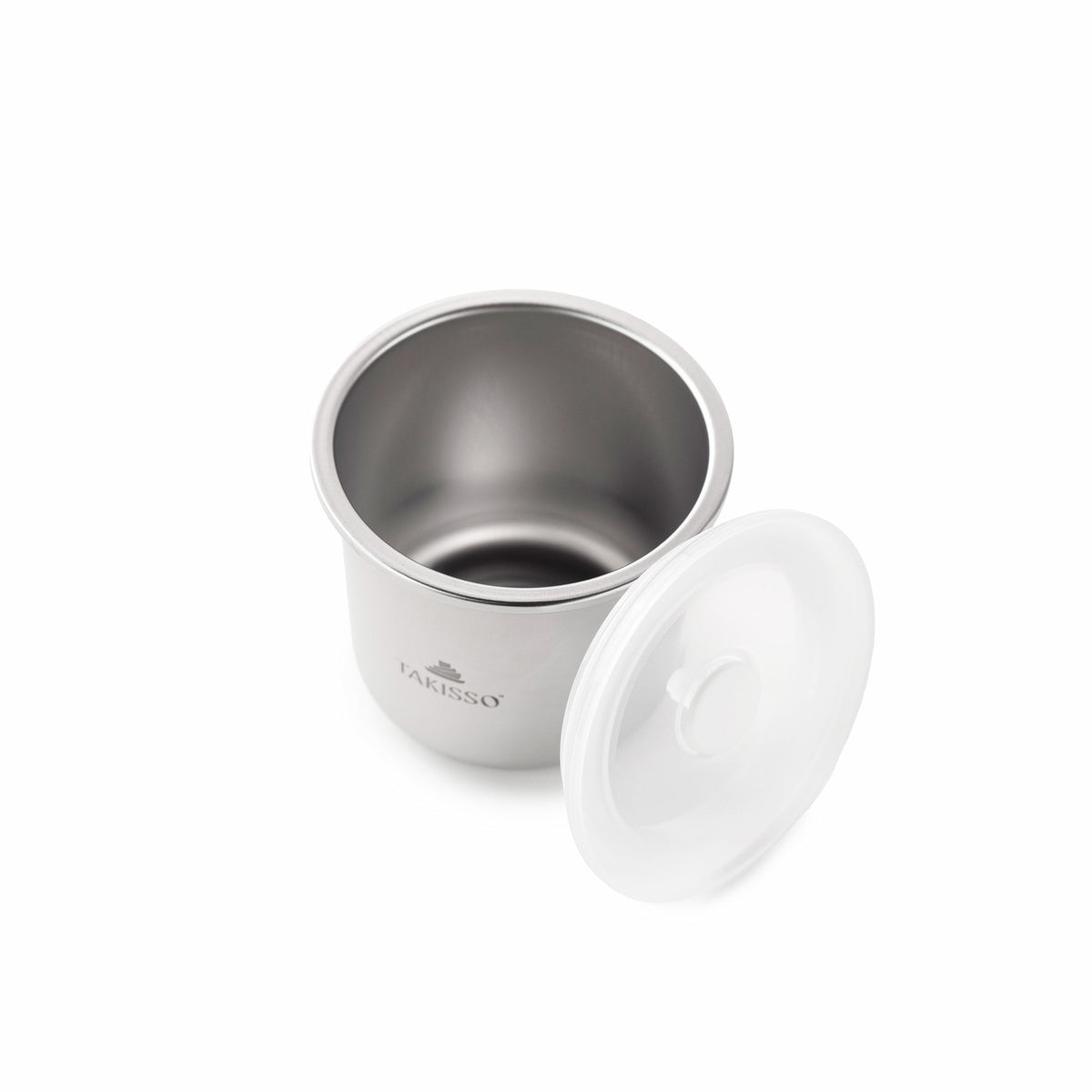 TAKISSO Round - Tall - 530ml Microwave Safe Container (With Push-Pull Airtight Mechanism)