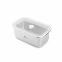 TAKISSO Rectangle - Big - 1000ml Microwave Safe Container (With Push-Pull Airtight Mechanism)