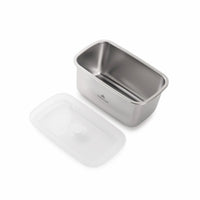 TAKISSO Rectangle - Big - 1300ml Microwave Safe Container (With Push-Pull Airtight Mechanism)