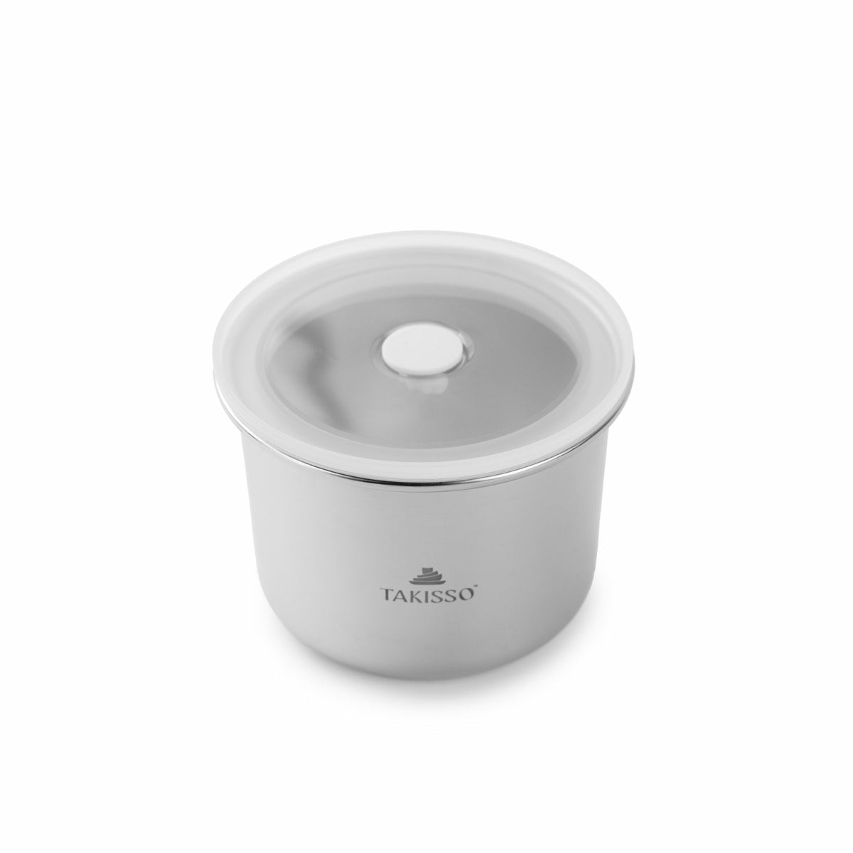 TAKISSO Round - Big - 900ml Microwave Safe Container (With Push-Pull Airtight Mechanism)