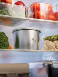 TAKISSO Round - Big - 900ml Microwave Safe Container (With Push-Pull Airtight Mechanism)