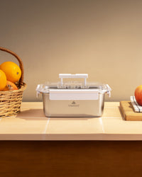 TAKISSO Rectangle - Big - 1000ml Microwave Safe Container With Handle