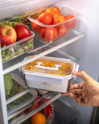 TAKISSO Rectangle - Big - 1000ml Microwave Safe Container With Handle